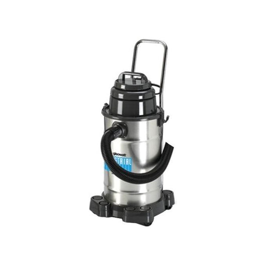 Gisowatt INDUSTRIAL 30 wetanddry Aspiratutto con Carrello, 30lt, Inox