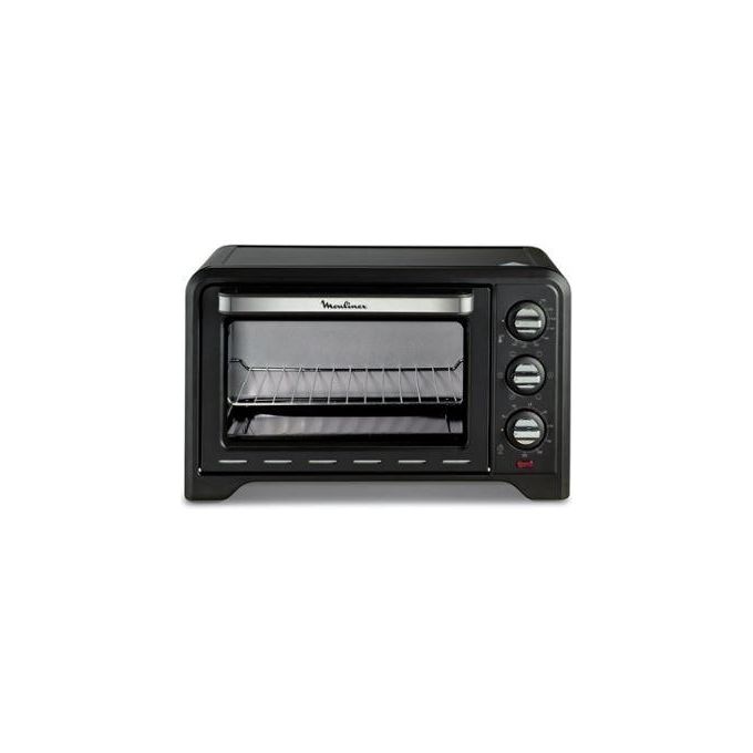 Moulinex OX4448 Optimo Forno Elettrico con Capacità di 19 L, Potenza 1380 W, Nero 71x117x81cm