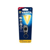 Varta L.E.D. METAL KEY CHAIN LIGHT Cromo Torcia portachiavi LED