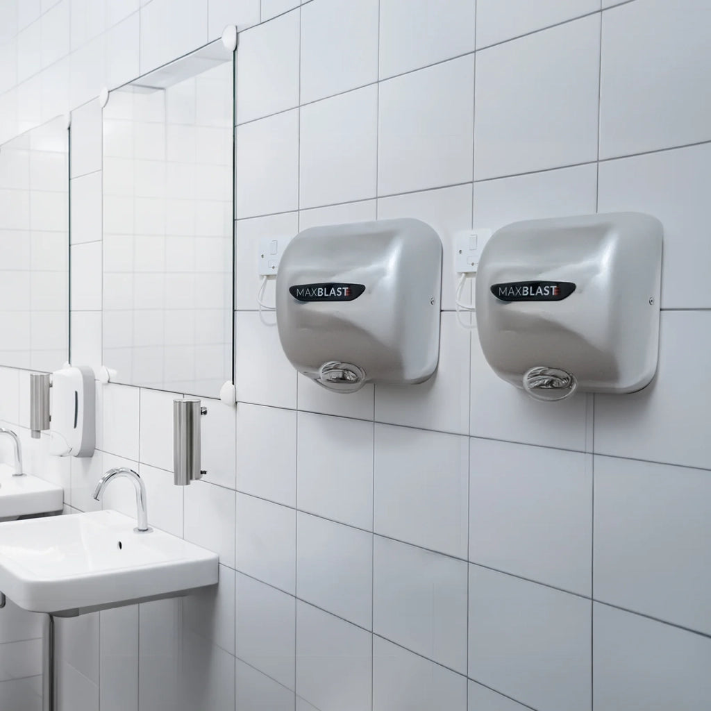 2 Asciugamani Elettrici per Bagni di Ristoranti, Bar, Pub, Palestre e Spogliatoi