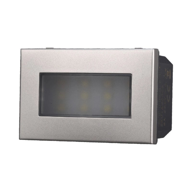 Lampada Led Segnapasso 3P 220V Grigio 6000K Compatibile Con Bticino Axolute