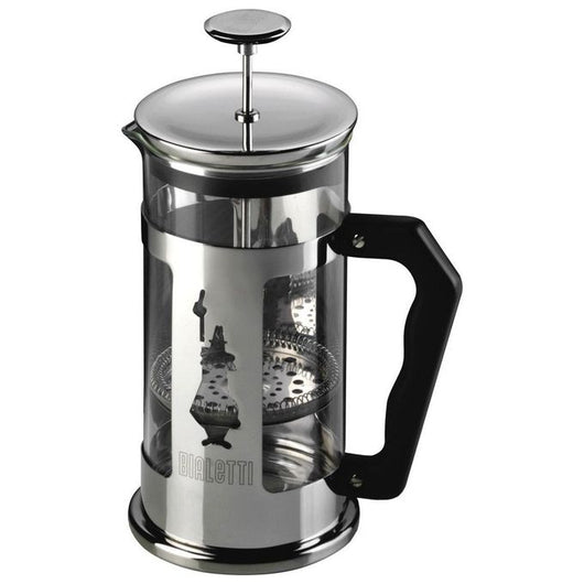 Bialetti 0003160 caffettiera manuale Set di French press 0,35 L Nero, Acciaio inossidabile