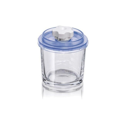 Magic Vac ACO1012 coprivivande Blu, Bianco Plastica Rotondo Coperchio per alimenti