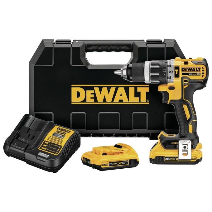 DeWALT DCD796D2-QW trapano Senza chiave 1,6 kg Nero, Giallo