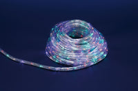 Tubo Luminoso Led Natalizio Luci di Natale Multicolor uso Esterno 6 10 26 Mt Lunghezza: 10 Mt