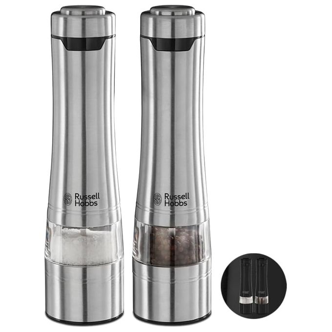 Russell Hobbs 23460-56 macina sale e pepe Set macina sale e pepe Acciaio inossidabile