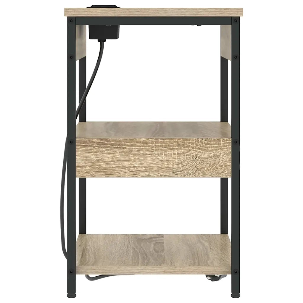 Armadio da Notte 2 pcs Rovere Sonoma 41 x 31 x 51 cm 859538