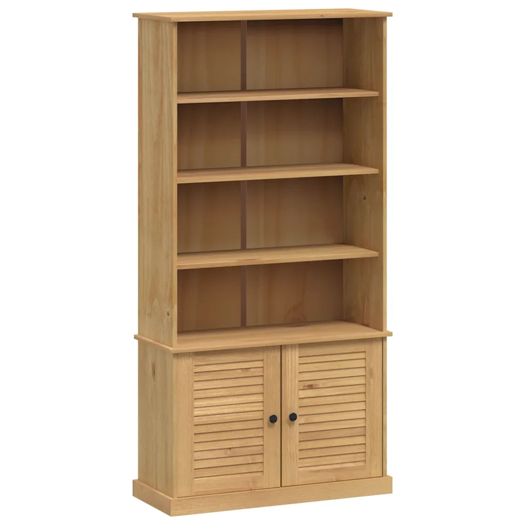 Libreria VIGO 85x35x170 cm in Legno Massello di Pinocod mxl 129432