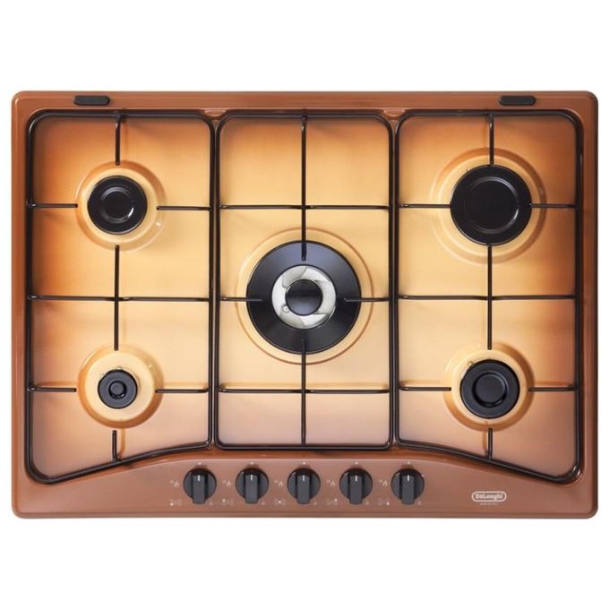 De’Longhi YTF 57 ASV piano cottura Marrone Da incasso 70 cm Gas 5 Fornello(i)