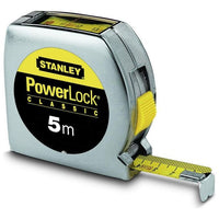 Stanley 0-33-932 rotella metrica 5 m Acciaio inossidabile