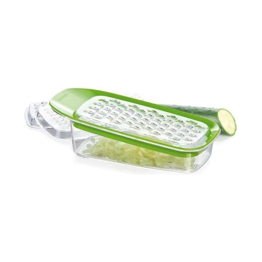 Tescoma 642744 grattugia e spiralizzatore manuali Verde, Trasparente