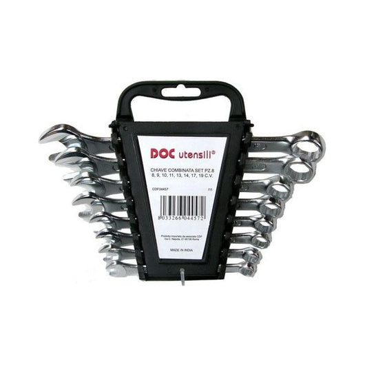 Doc Chiavi Combinate cromo vanadio 8-19 Pezzi 8