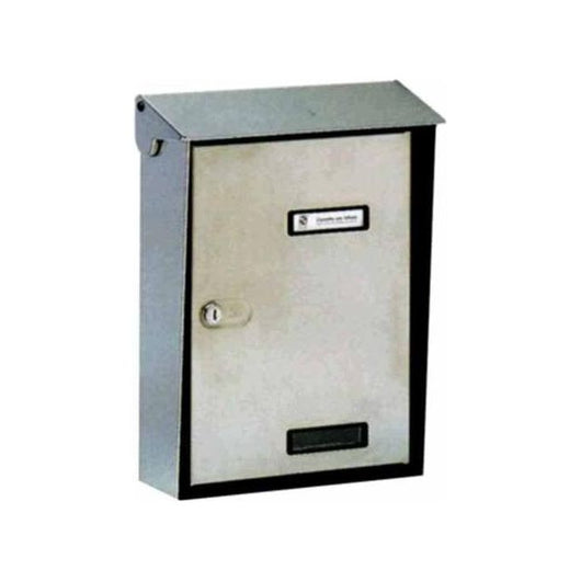 Silmec Cassetta Lettere Inox Tetto Ap 10-015