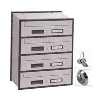 Silmec Casellario Oriz 4P Acc Silver 4B1-501