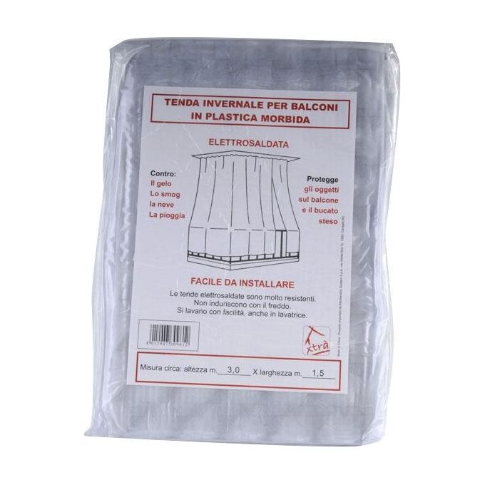 Xtra Tenda Balcone Pvc Bianca 300X300