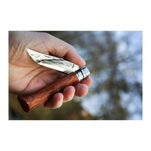 Opinel N°08 Camper/scout Marrone