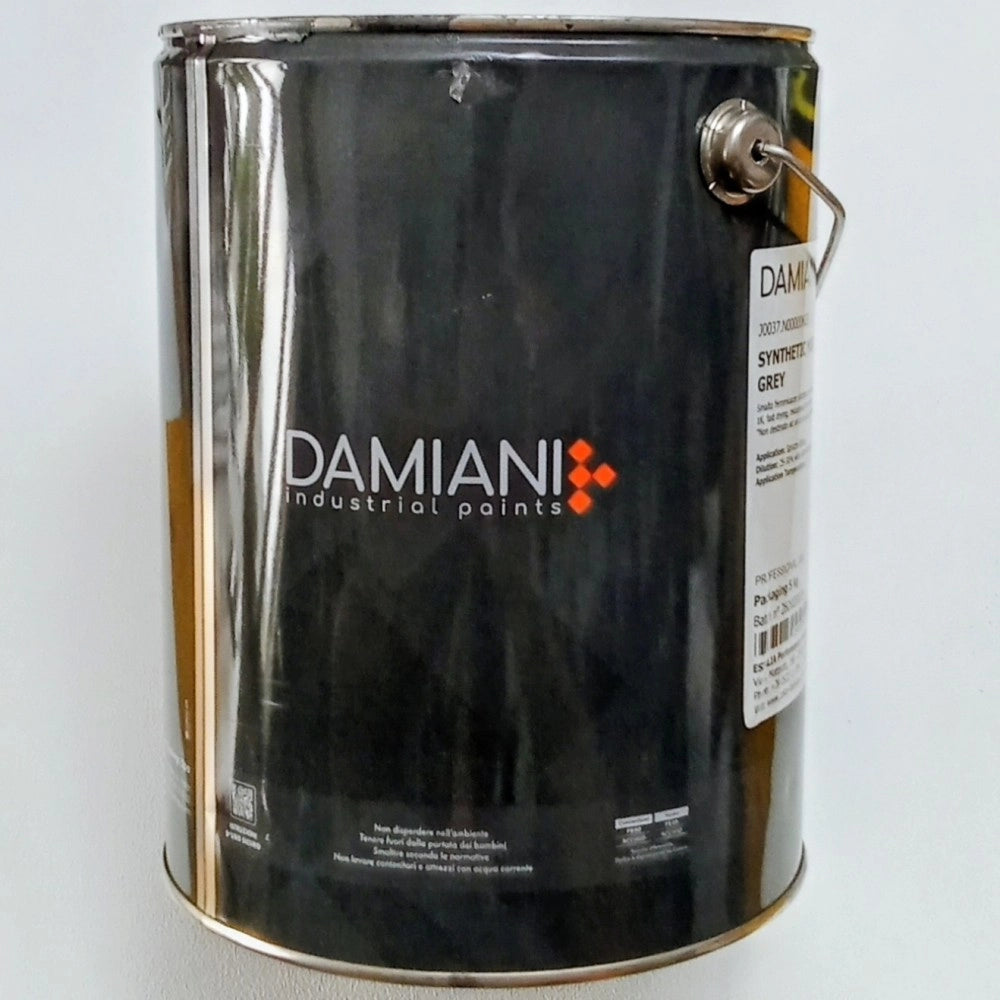 Damiani 5kg netto fondo protettivo antiruggine per ferro, colori grigio