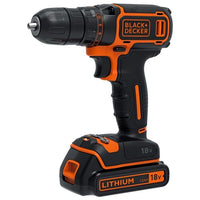 Black & Decker BDCDC18KB-QW trapano Nero, Arancione
