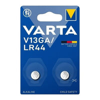 Varta ALKALINE V13GA, LR44 (Batteria Speciale , 1.5V) Blister da 2