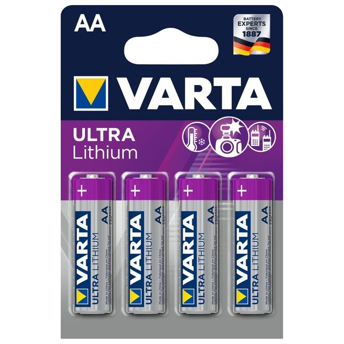 Varta ULTRA Lithium AA Batteria monouso Stilo AA Litio