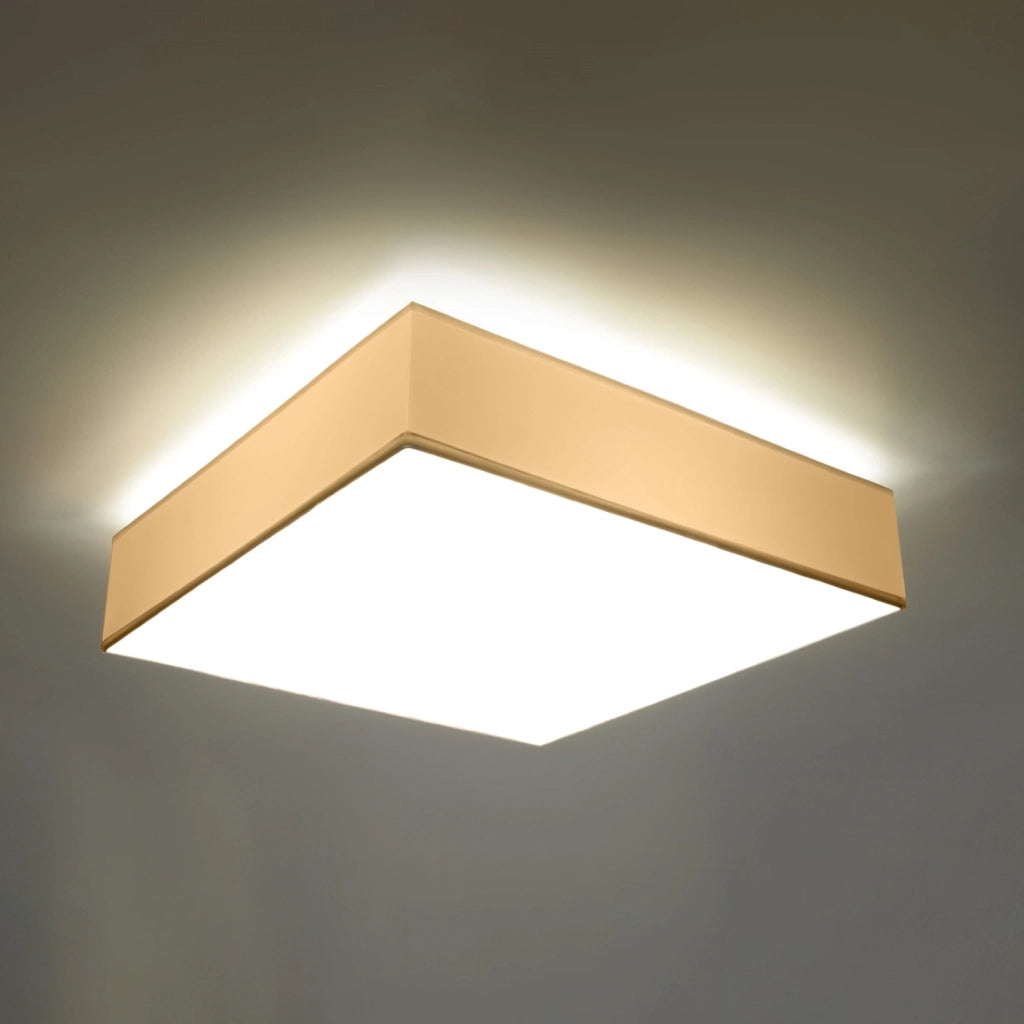 Plafoniera ANUBIS 45 quadrata bianca Pure Lume 3xE27
