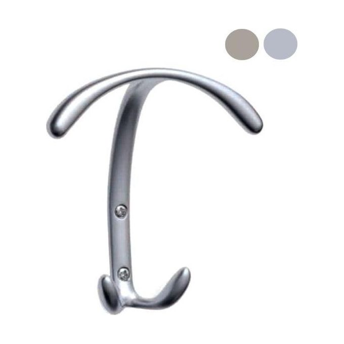 Mital Appendiabiti da parete in Zama Cromo 12x12,3