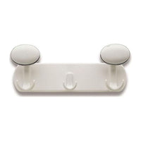 Mital Appendiabiti Resina 2P bianco-Nero 335X132 Ta92