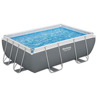 Bestway 56629 Piscina Steel Rettangolare Filtro 1C 282x196x84 cm