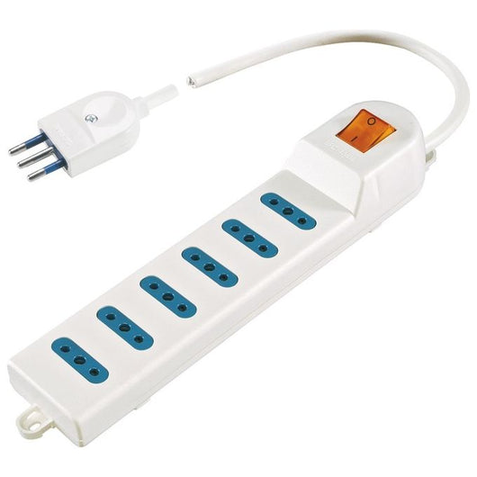 Poly Pool PP0409 prolunghe e multiple 1,5 m 6 presa(e) AC Interno Bianco
