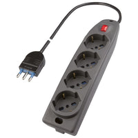 Poly Pool PP0421.2 prolunghe e multiple 1,5 m 4 presa(e) AC Interno Nero