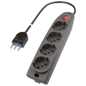 Poly Pool PP0421.2 prolunghe e multiple 1,5 m 4 presa(e) AC Interno Nero