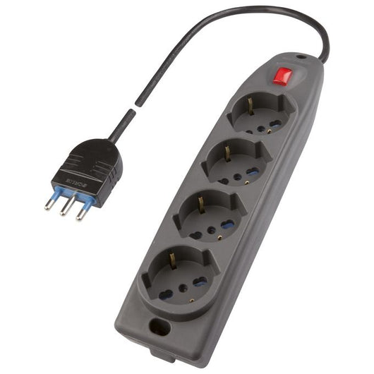 Poly Pool PP0421.2 prolunghe e multiple 1,5 m 4 presa(e) AC Interno Nero