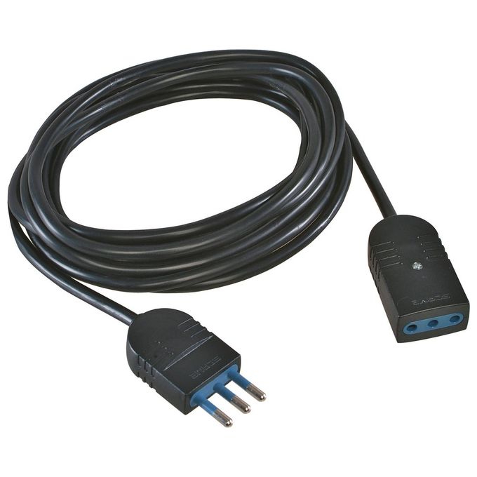 Poly Pool PP0382.1 prolunghe e multiple 5 m 1 presa(e) AC Interno Nero