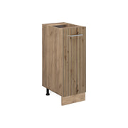 Vicco Armadio cucina dispensa alto Rovere artigianale 30 cm senza piano di lavoro