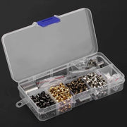 Set con occhielli per bocchette e anelli di chiusura - 220/420 set per la sostituzione di accessori (3 mm x 420)
