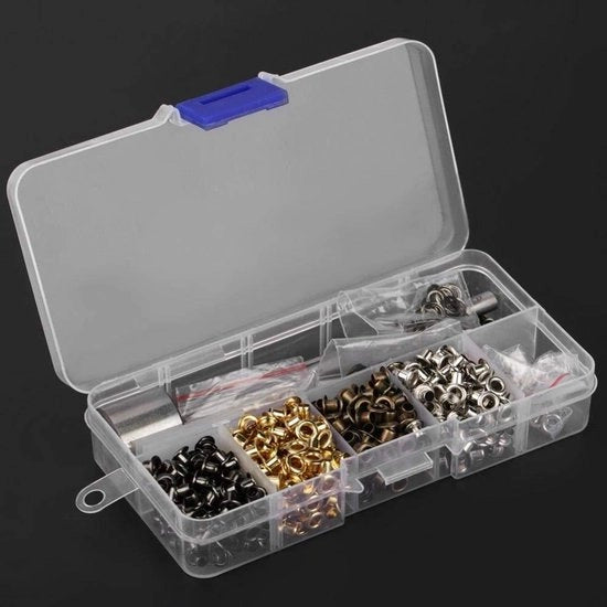 Set con occhielli per bocchette e anelli di chiusura - 220/420 set per la sostituzione di accessori (3 mm x 420)