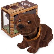 Cane Corso per Pannelllo Auto - Figura in Plastica - Decorazione Auto - Regalo Auto Nuovo - 20 x 13 cm - Miele Scuro