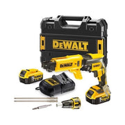 DEWALT DCF620D2K-QW Avvitatore per cartongesso 18V 2 batterie 2.0 Ah motore brushless velocita' 0-4400 rpm coppia 30 Nm attacco 1-4'' colore Nero