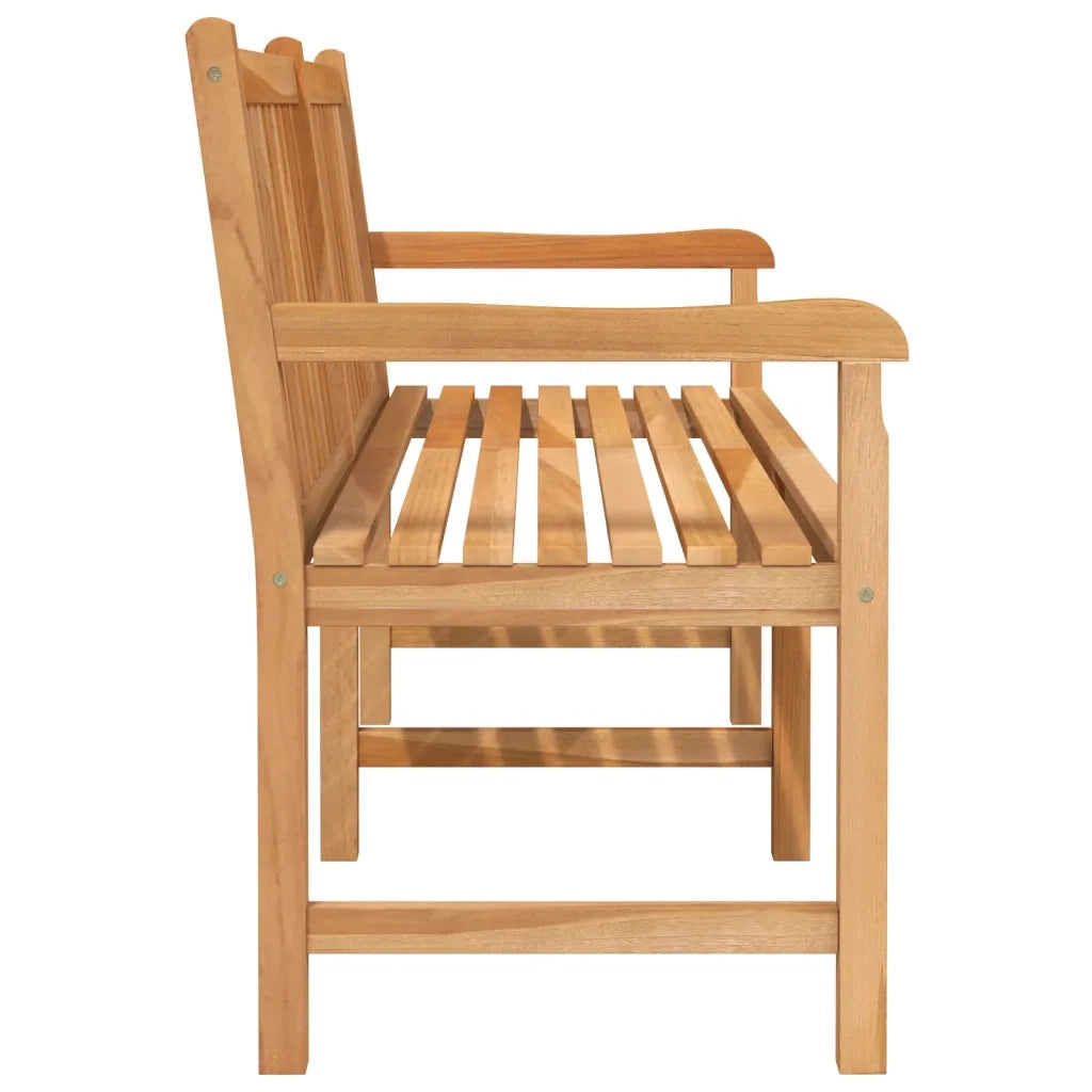 Panchina da Giardino 150 cm in Legno Massello di Teak 316623