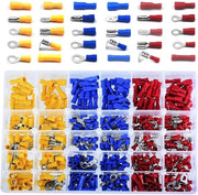 Set di isolatori a stecche per cavi da 720 pezzi - set di isolatori professionale in scatola assortita - utilizzo in officina per auto e motori