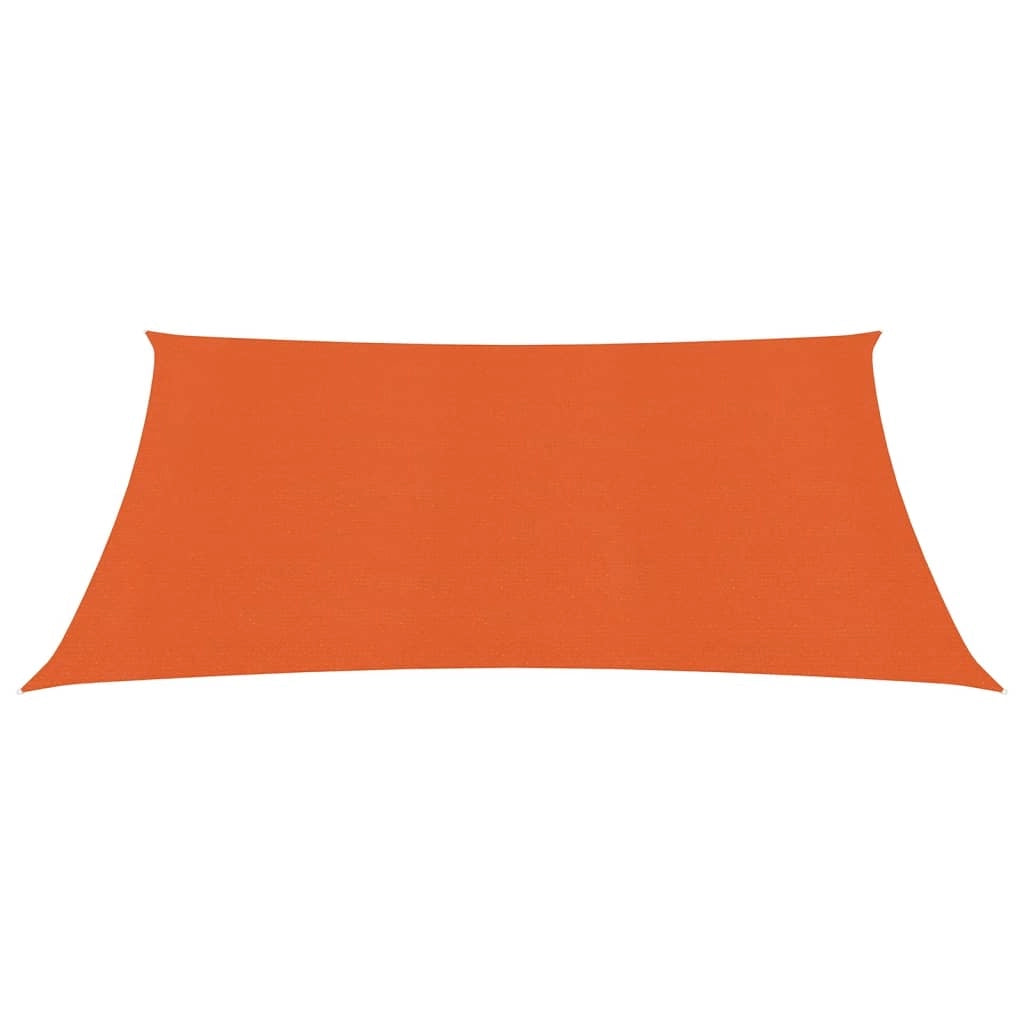 Vela in tessuto per ombrellone 160 g/m² HDPE 3,6 x 3,6 m arancione 02_0009242