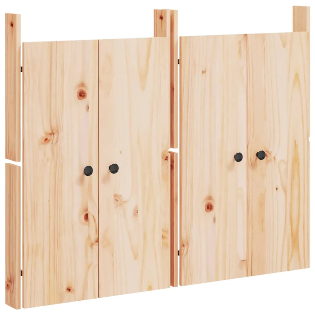 Ante da Cucina da Esterno MEPPEL 2pz 50x9x82 cm Legno Massello di Pino 832358