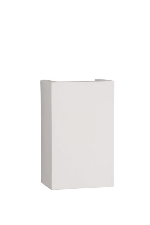 Lucide Gipsy applique in gesso bianco 1 luce G9 40W