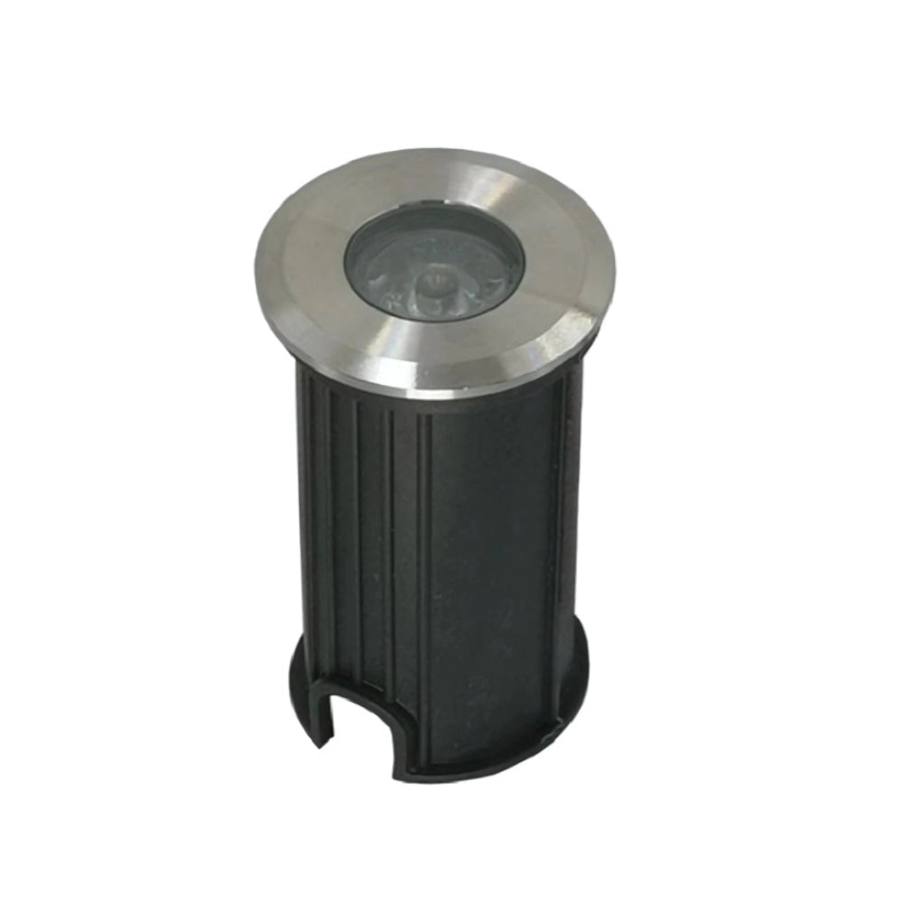 Faretto LED luce blu segnapasso calpestabile Interrato IP68 1W 12V 90lm per esterni bordo piscina giardino vialetti Colore della luce: Blu