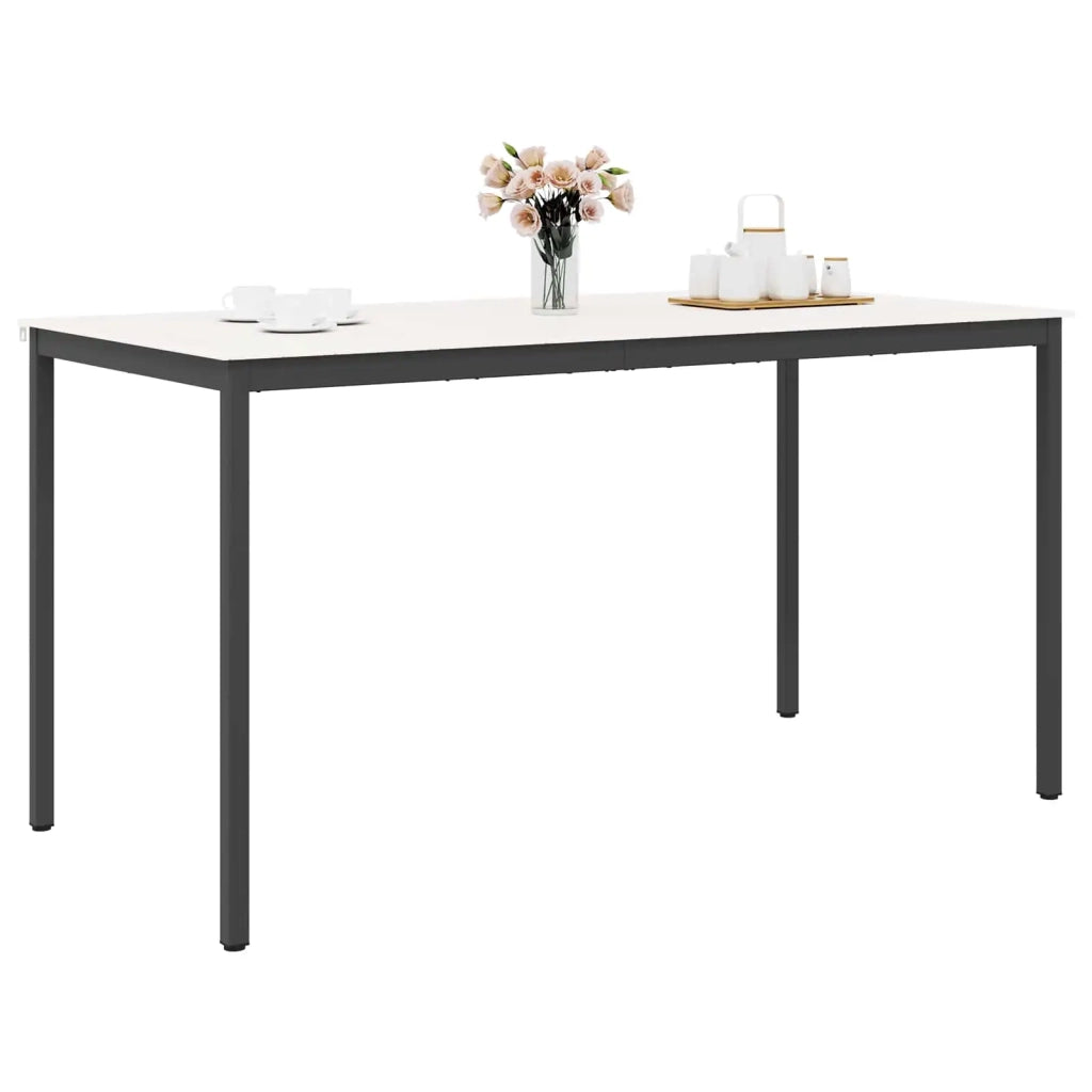 Tavolo da bar Bianco 200 x 100 x 105 cm Pino massello 3416328