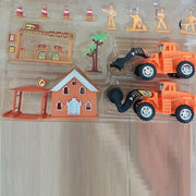 Trade Shop - Set Lavori In Corso Cantiere Scavatrice Camion Bambini Dai 3 Anni Giocattolo -