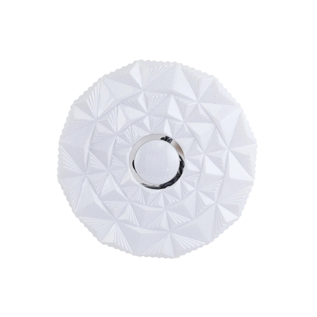 Plafoniera Italux Kelmi rotonda bianca Ø33 LED 24W 4000K