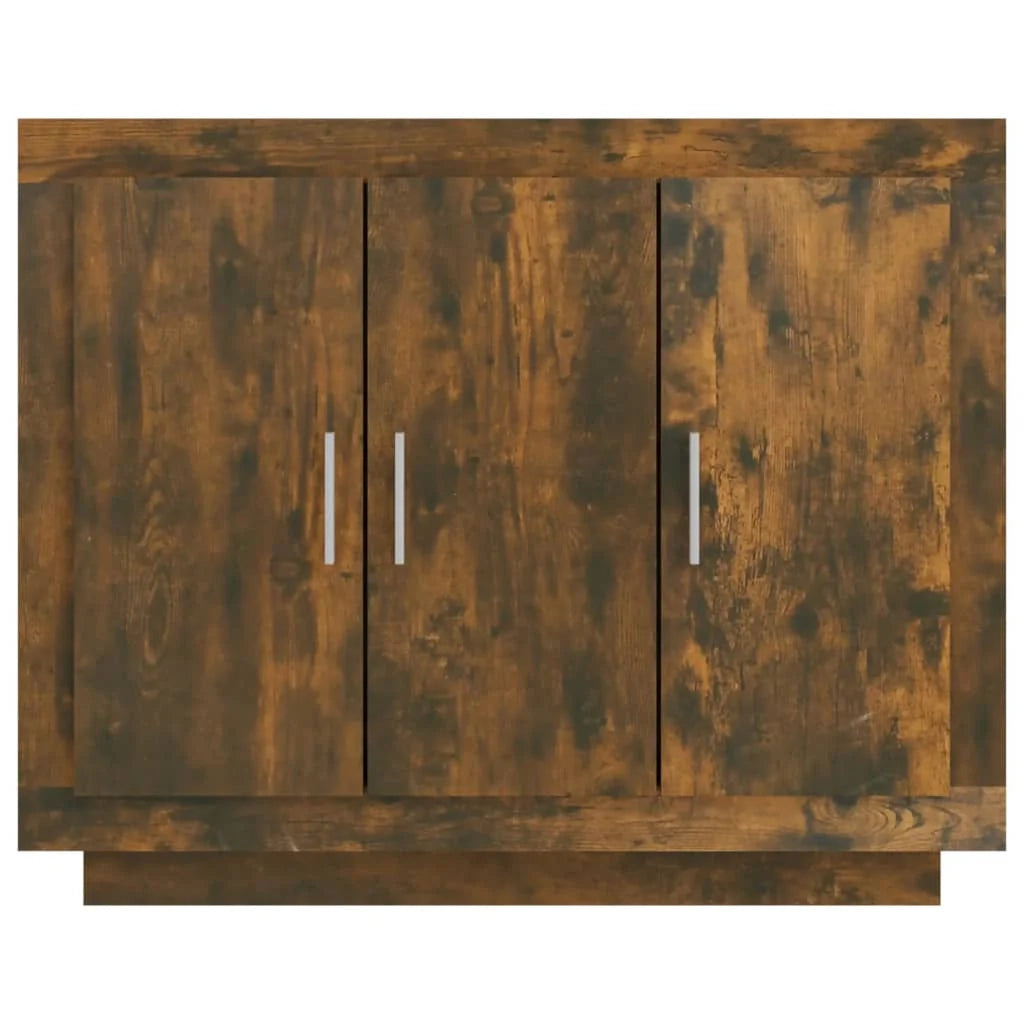 Credenza cassettiera armadio mobile contenitore organizer per cucina soggiorno salotto 92 x 35 x 75 cm legno ingegnerizzato marrone 02_0031135