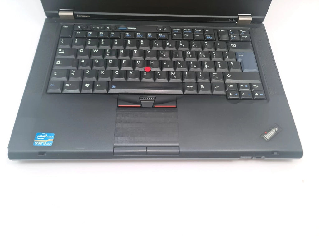 Notebook Lenovo ThinkPad T420 14" Intel I5-2520M RAM 8Gb HDD 320Gb VGA DP No Batteria - Ricondizionato