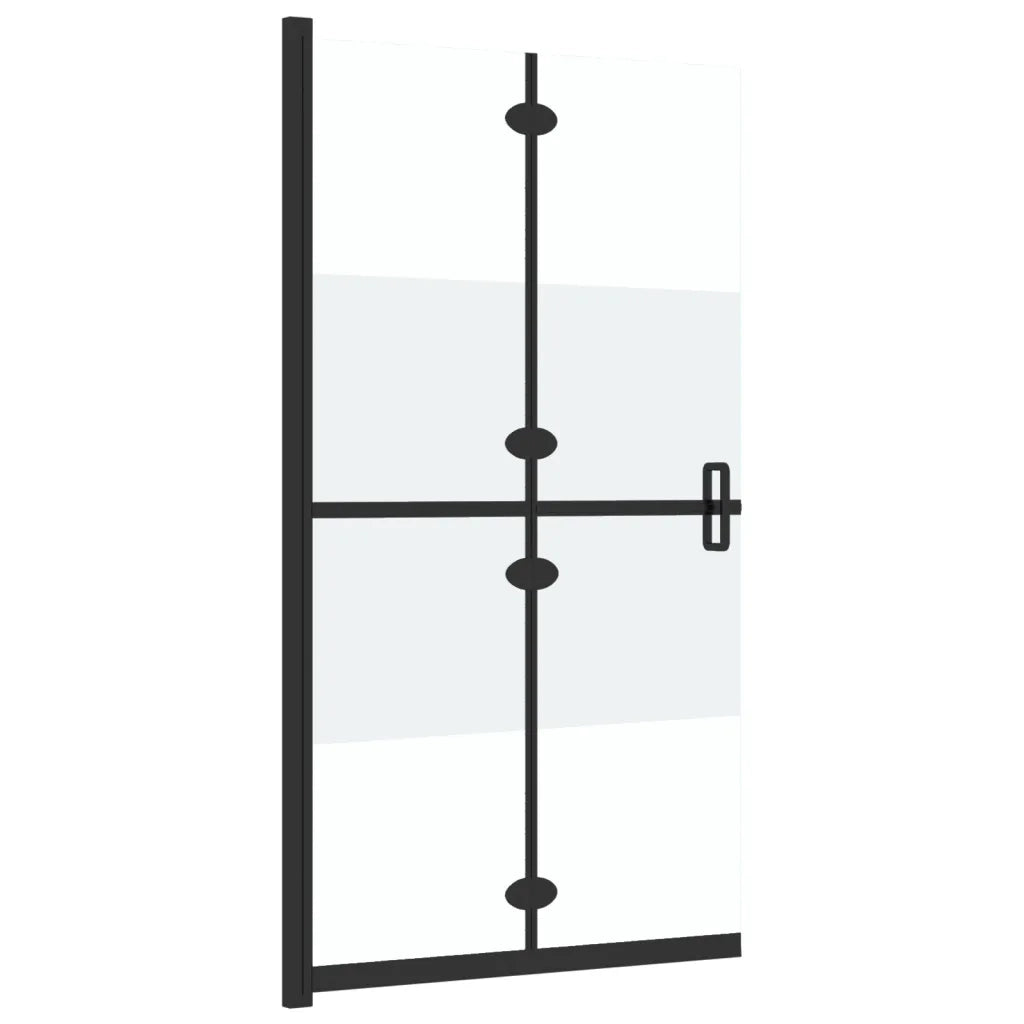 Parete per Doccia Walk-in Pieghevole in Vetro ESG 120x190 cm cod mxl 52135